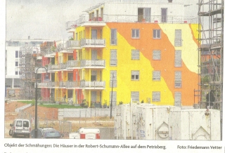 Farbgestaltung Gebäude Robert-Schumann-Allee